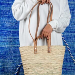 Panier marrakech en palmier par Green Doum