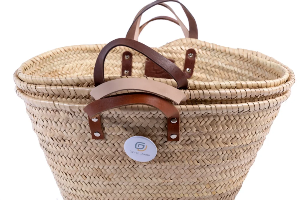 Panier de courses en paille par Green Doum, photo 2
