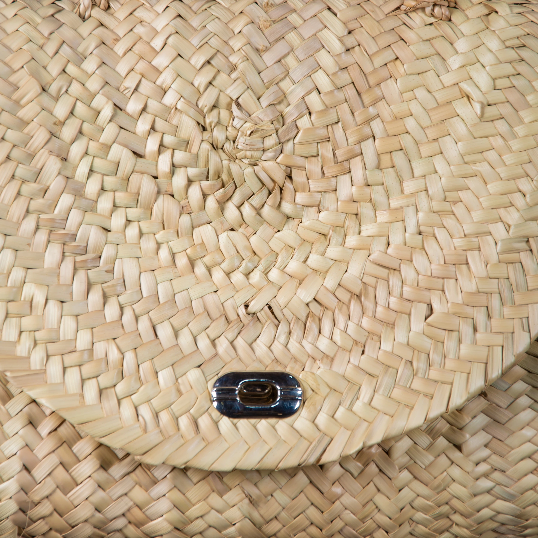 Merzouga Straw Handbag - Black - view 4