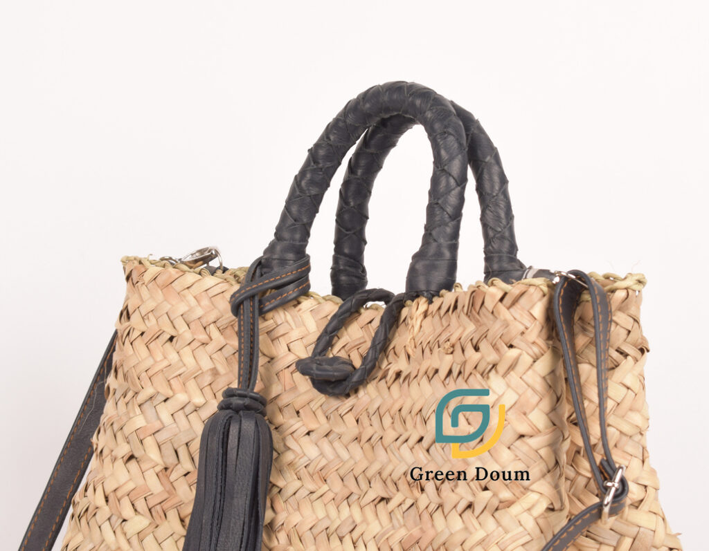 Sac Ibiza en feuille de palmier sauvage par Green Doum, photo 2
